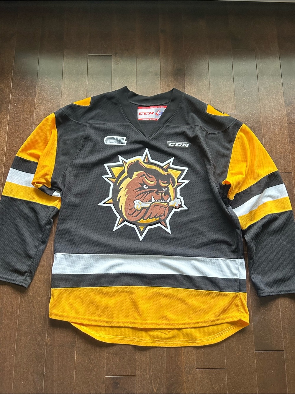 CCM Hamilton Bulldogs OHL CHL Official Hockey Jersey